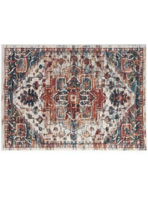 Ivory Rust Xavier Rug