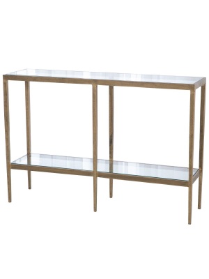 Laforge Console Antique Gold