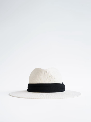 Hat With Contrasting Band