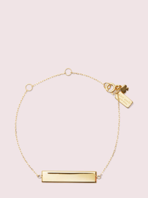 You Name It Bar Line Bracelet