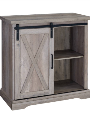 32" Rustic Farmhouse Buffet - Saracina Home