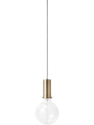 Collect Lighting - Socket Pendant Low