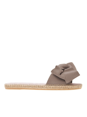 Manebi Hamptons Taupe Suede