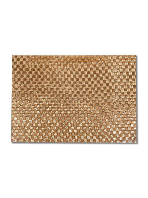 Nomi K Gold Square Mod Placemat