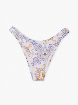 Ornate Print Bikini Bottoms