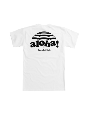 Aloha Beach Club - Shade Tee White
