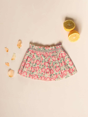 Louise Misha Girls Salina Skirt - Pink Meadow