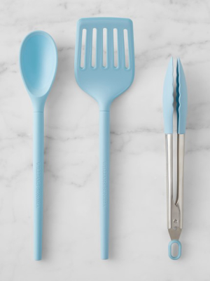 Sky Blue Utensils, Set Of 3