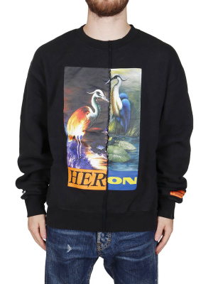 Heron Preston Graphic Print Sweatshirt