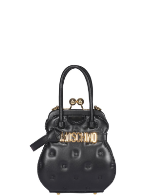 Moschino Logo Top Handle Bag