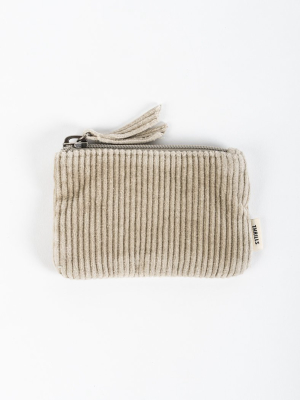 Cord Coin Pouch - Dusty Sage