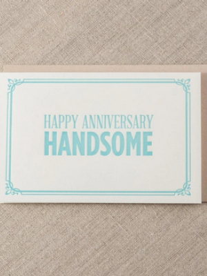 Happy Anniversary Handsome Card - Ps1