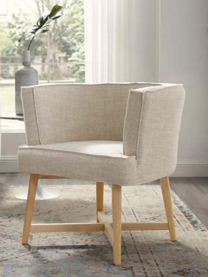 Glish Upholstered Fabric Accent Chair