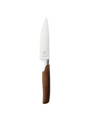 Sarah Wiener Walnut Root Wood 4.4" Privatier Knife