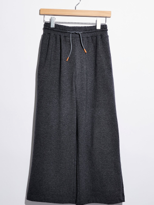 Terry Wide Leg Pants