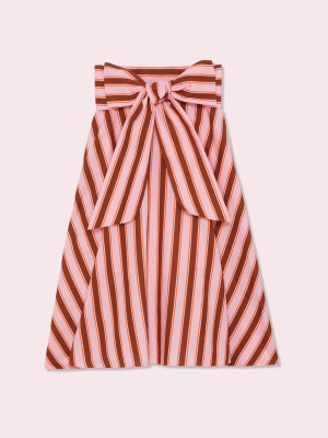 Calais Stripe Skirt