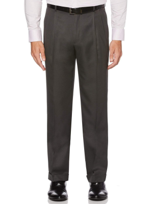 Classic Fit Non-iron Double Pleat Dress Pant