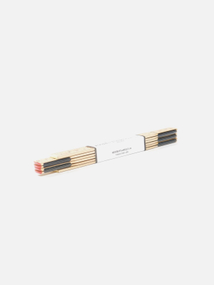 Autumn Ruler Front General Store Wooden Folding Ruler - Autumn