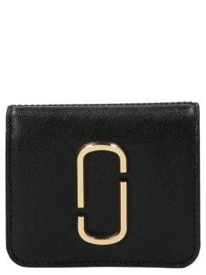 Marc Jacobs The Snapshot Logo Plaque Wallet