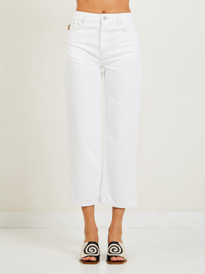 Relaxed High-rise Straight Jeans