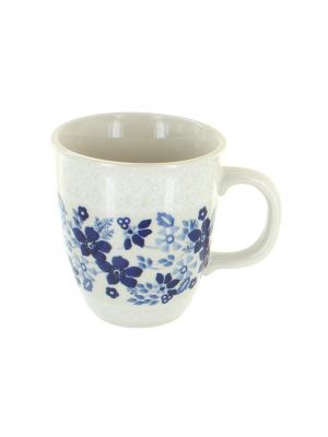 Blue Rose Polish Pottery Christiana Coffee Mug