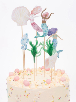 Meri Meri Mermaid Cake Toppers