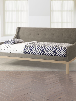 Gallery Grey Upholstered Daybed
