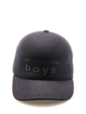 Comme Des Garçons Shirt Boys Embroidered Baseball Cap