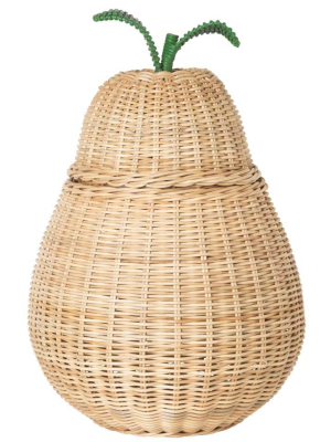 Pear Braided Storage Basket