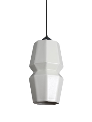 Tessellation 2 Porcelain Pendant Light