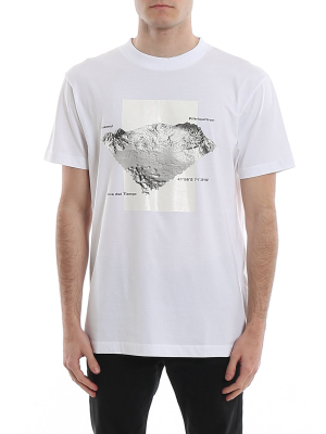 Marcelo Burlon County Of Milan Mountain Print T-shirt