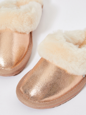 Emu Australia Jolie Metallic Slippers