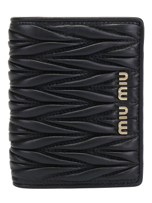 Miu Miu Matelassé Billfold Wallet