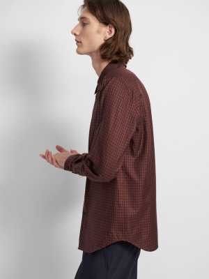 Irving Shirt In Check Cotton