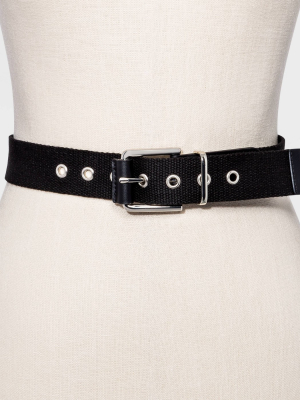 Women's Webbing Grommet Belt - Wild Fable™