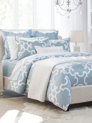 Blue Noe Duvet Cover