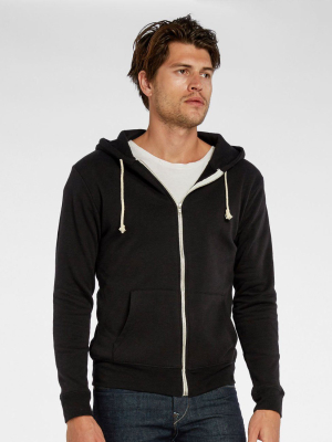 Triblend Zip Fleece Hoodie