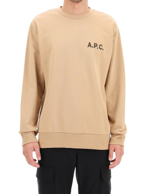 A.p.c. Logo Crewneck Sweater