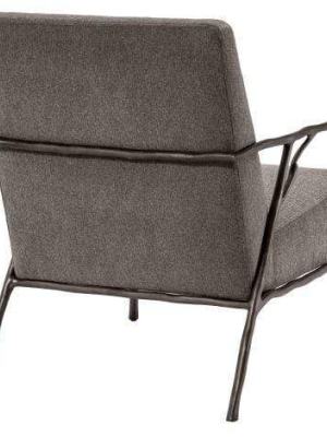 Eichholtz Antico Occasional Chair - Brown & Bronze