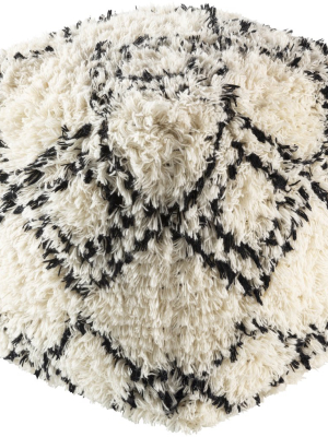 Palmer Hand Woven Pouf