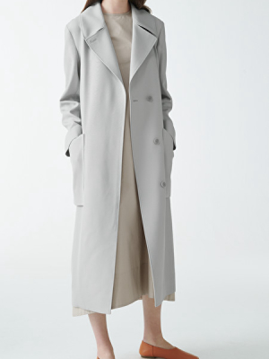 Wool-mix Trench Coat
