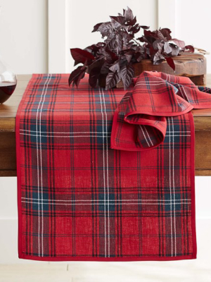 Classic Tartan Plaid Table Runner