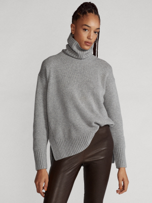 Wool-blend Turtleneck Sweater