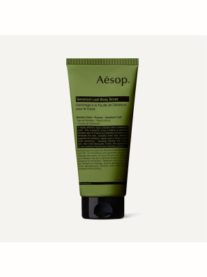 Aesop Geranium Leaf Body Scrub