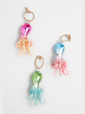 Optimistic Octopus Ornament Set