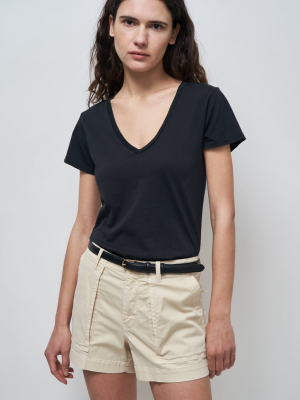 Carol Vneck Tee Shirt