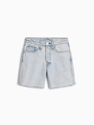 Maya High-rise Midi Short - Nevada Blue