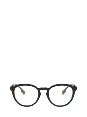 Burberry Eyewear Round Frame Glasses