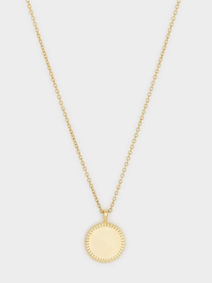 Bespoke Coin Necklace (gold)