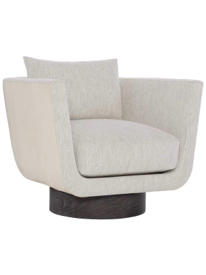 Gemma Leather-back Swivel Chair